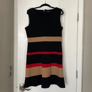 Color Blocked Tommy Hilfiger Casual Dress Size 16 Used